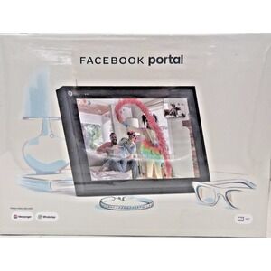 Facebook Portal Smart 10" Touch Screen Display Black WD50JM/2021 New Sealed